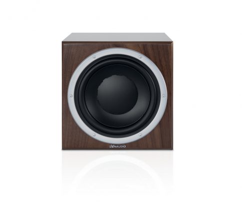 dynaudio sub250ii front walnut