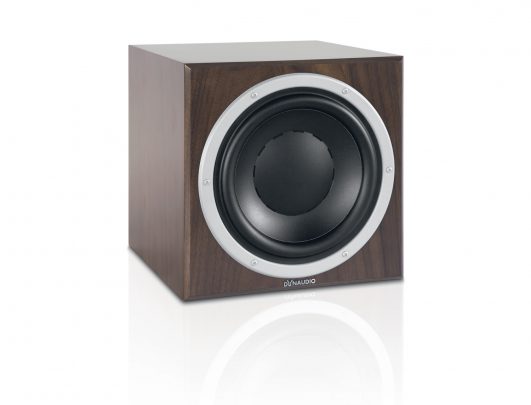 dynaudio sub250ii walnut side